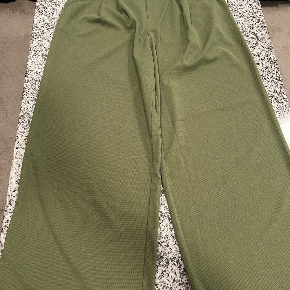 HALARA High Waisted Pocket Wide Leg Pants
